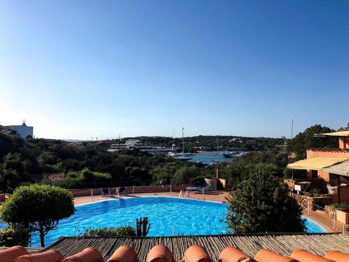 Apartamento [PORTO-CERVO]Casa con piscina e vista yachts Porto Cervo Exterior foto